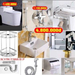 Combo thiết bị vệ sinh - CB01