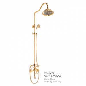 Sen tắm mạ vàng EV-MV02