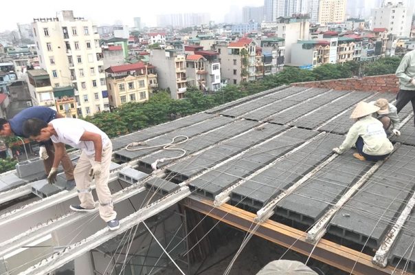 Nâng tầng nhà bê tông nhẹ Đà Nẵng