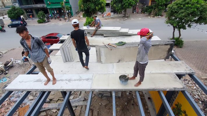 Nâng tầng nhà bê tông nhẹ Gia Lai