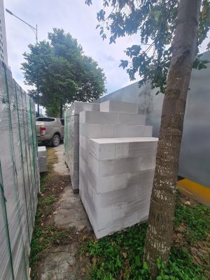 Công trình thi công tấm bê tông siêu nhẹ 300m2 công ty Long Vân tại Huế